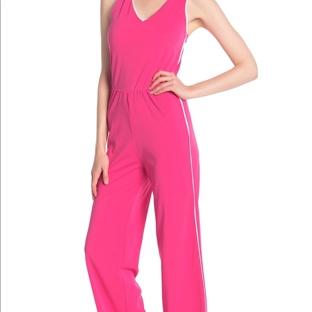 NWOT athletic trim jumpsuit